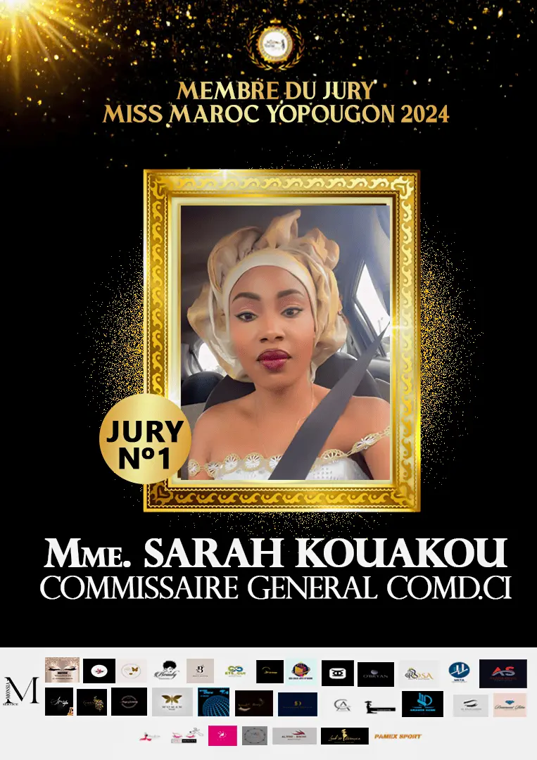 Membre du Jury 1 Miss Maroc